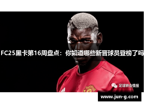 FC25黑卡第16周盘点：你知道哪些新晋球员登榜了吗